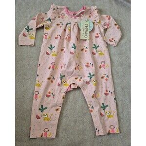 Viverano organic cotton romper size 6-12M new